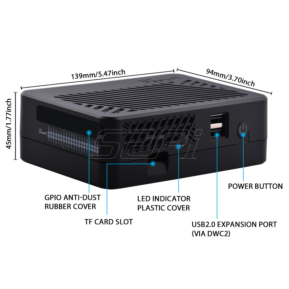 52Pi DeskPi Lite NAS Case with - Argon One V3 M.2 Nvme Case 评论和价格