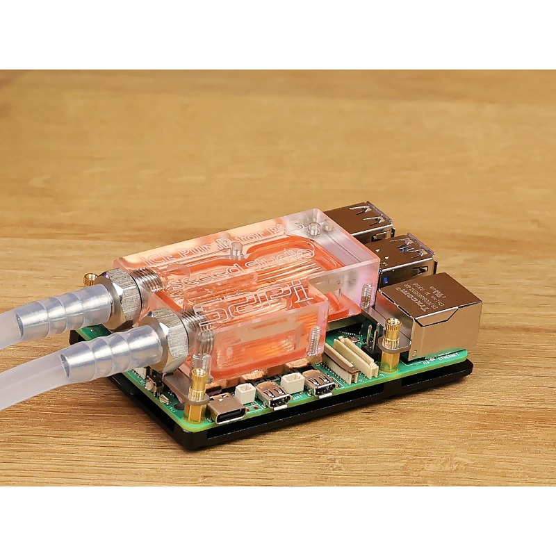 Ultra-Thin Pi 5 CPU Water Bloc - Raspberry Pi Water Cooling Kit 评论和价格
