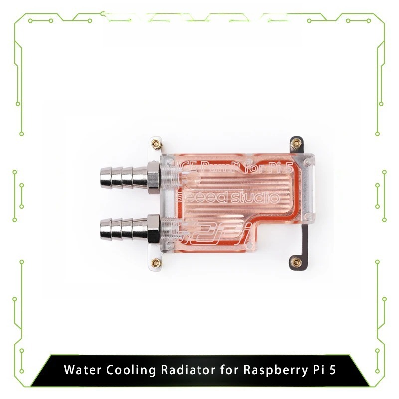 Ultra-Thin Pi 5 CPU Water Bloc - Raspberry Pi Water Cooling Kit 评论和价格